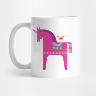 Fairy Tale in Magenta + Teal Mug